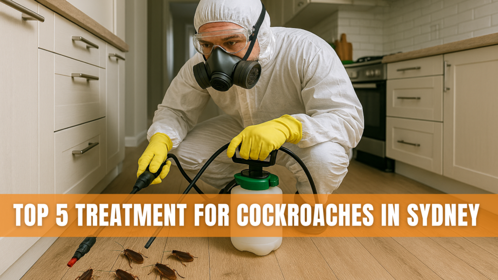 Top 5 Treatment for Cockroaches in Sydney