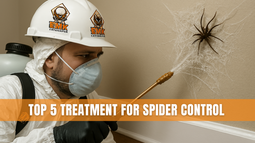 Top 5 Treatment for Spider Control