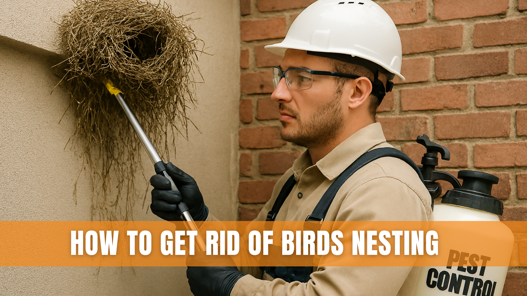 How to Get Rid of Birds Nesting