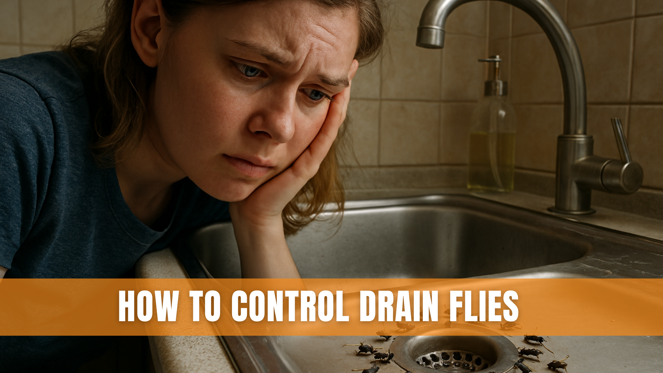 How to Control Drain Flies