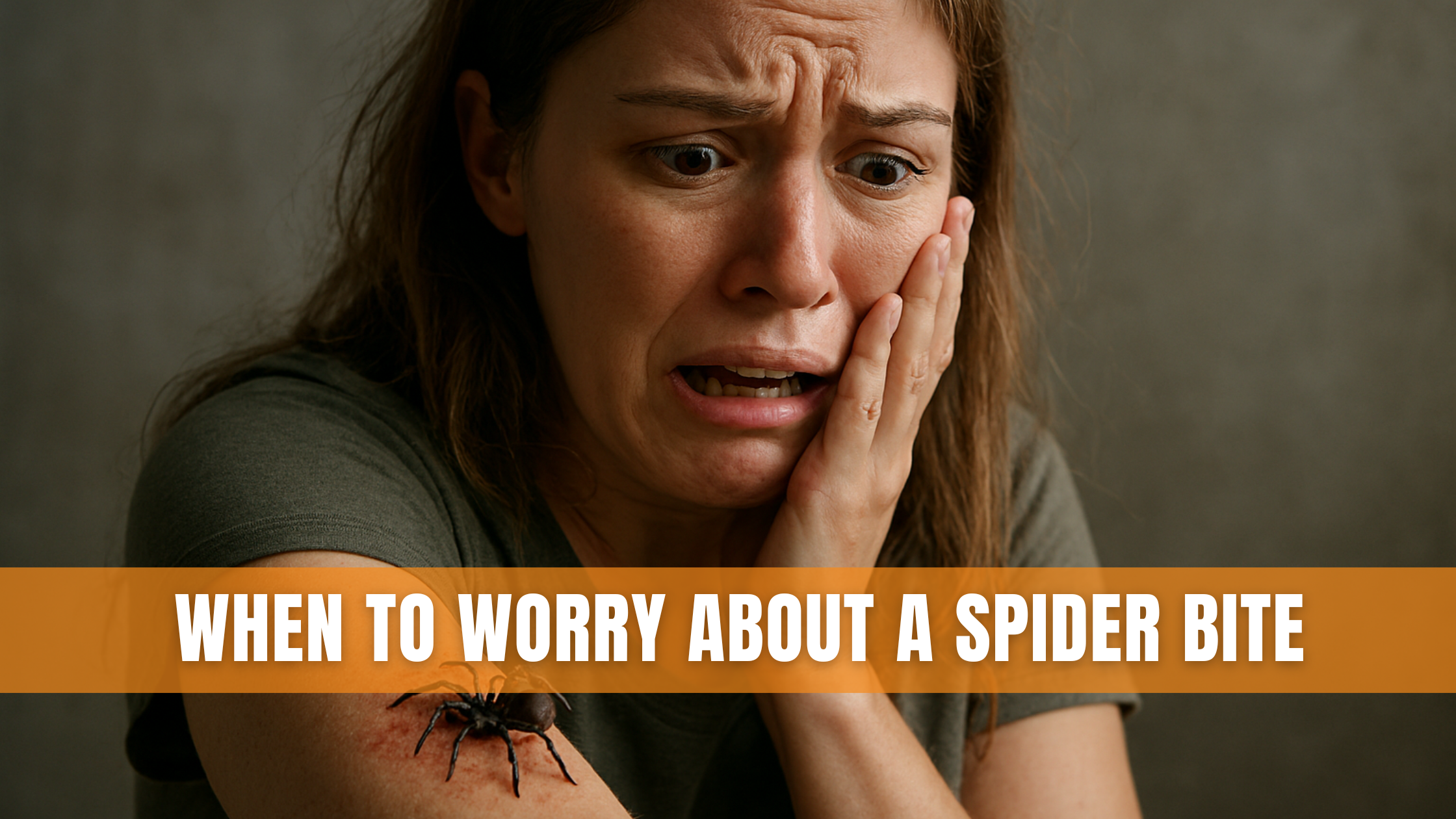 When to Worry About a Spider Bite