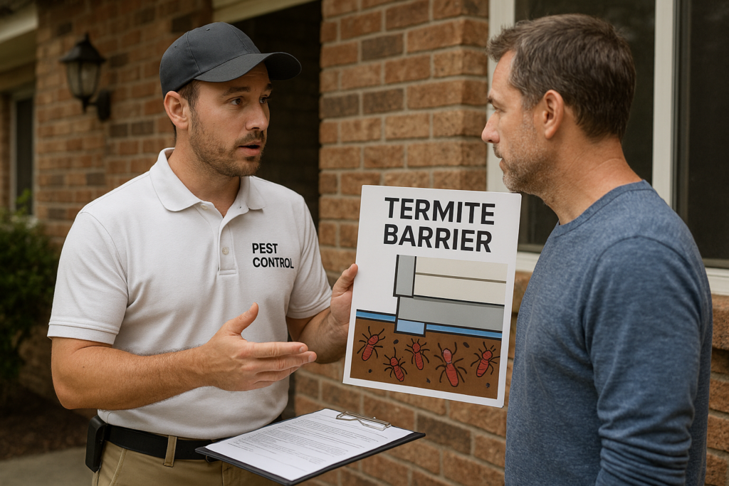 effectiveness of termite barrier