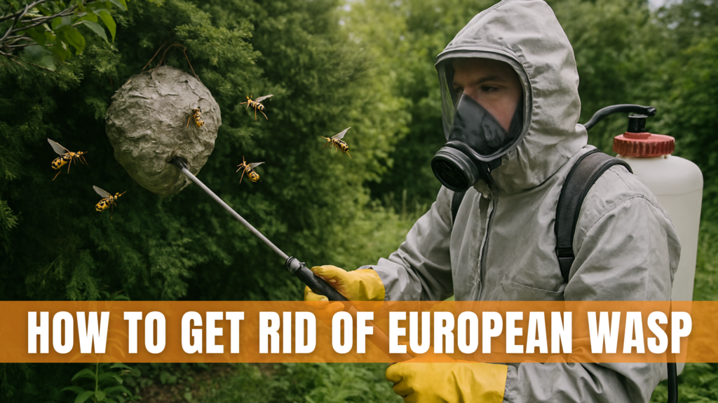 How to get rid of european wasp
