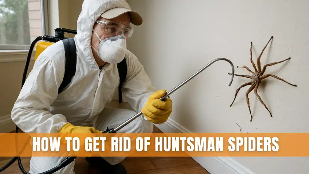 How to Get Rid of Huntsman Spiders