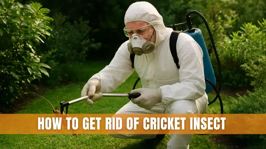 How to get rid of cricket Insect