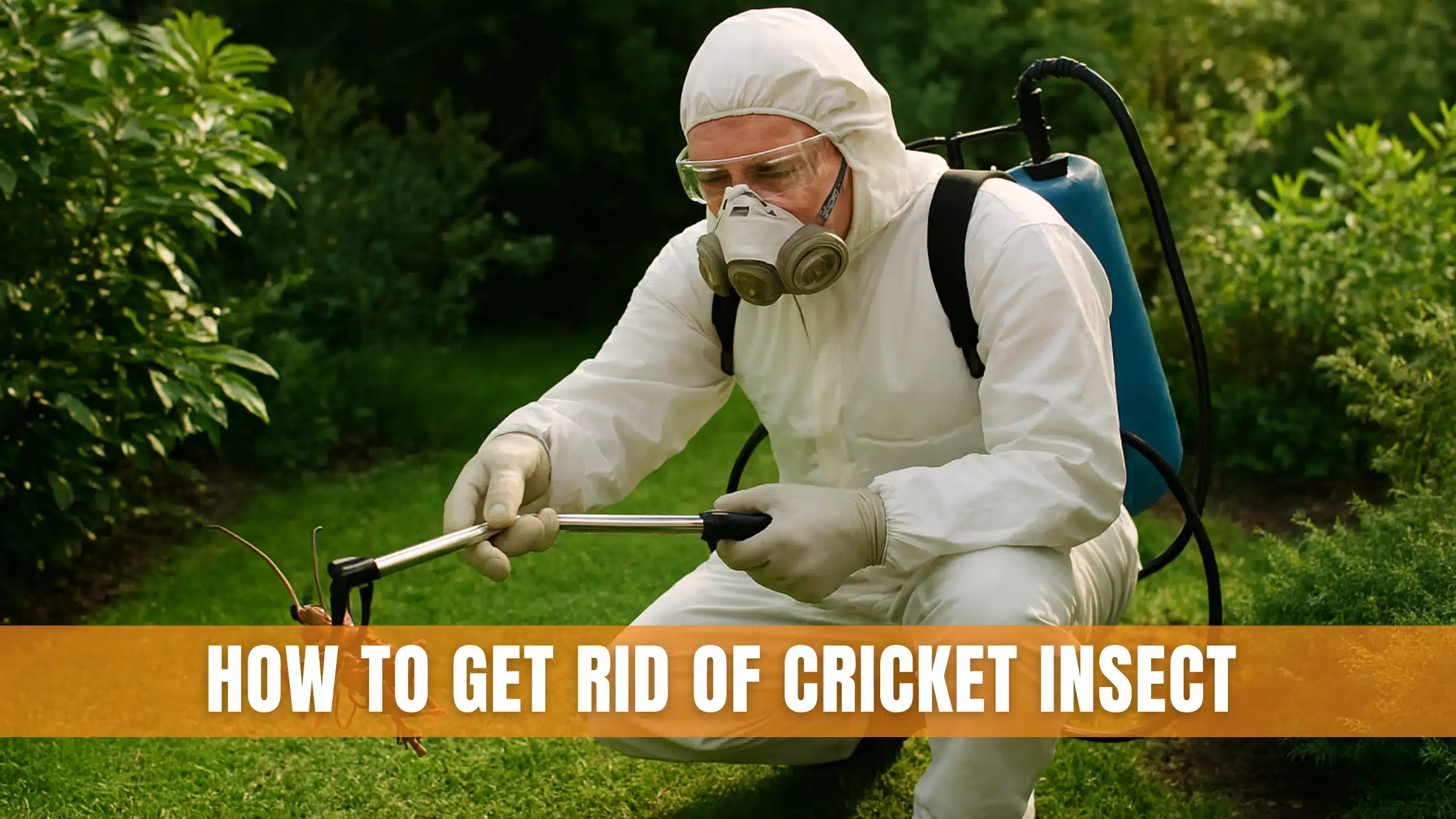 How to get rid of cricket Insect