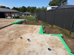 termite barrier installation on concrete slab Sydney pest control