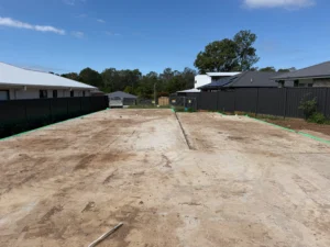 pre construction termite barrier installation on concrete slab Sydney pest control