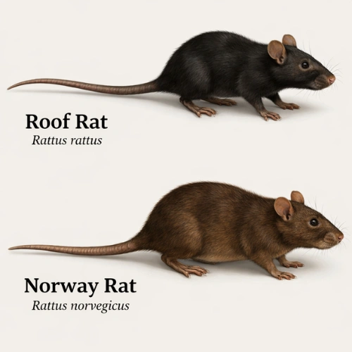 Brown Rat Vs Roof Rat