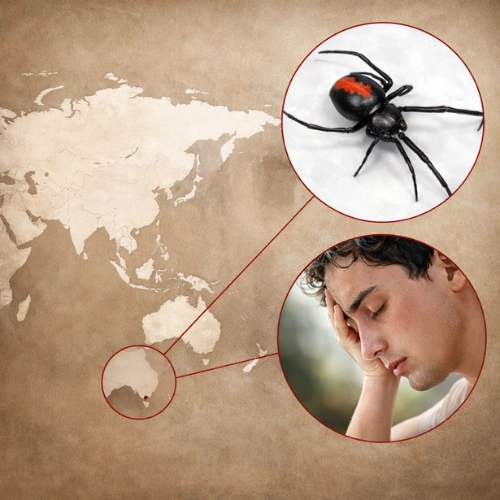 Redback Spider Bite Symptoms and Signs