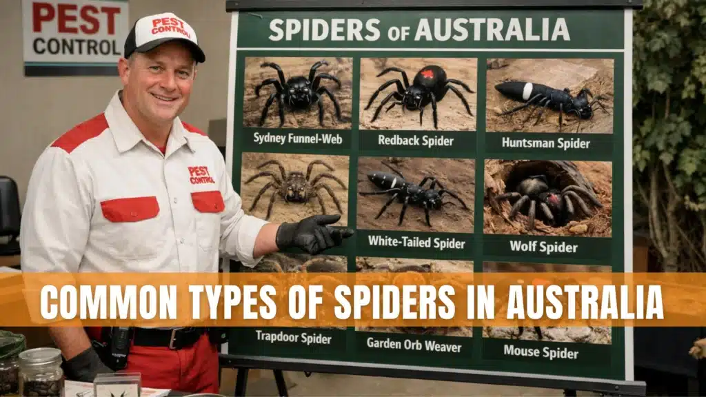 spiders in Australia