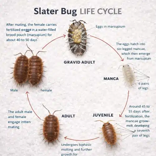 Life Cycle of a Slater Bug