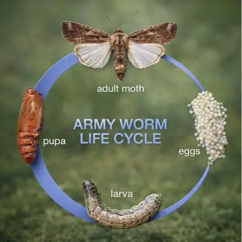Life Cycle Of Army Worms