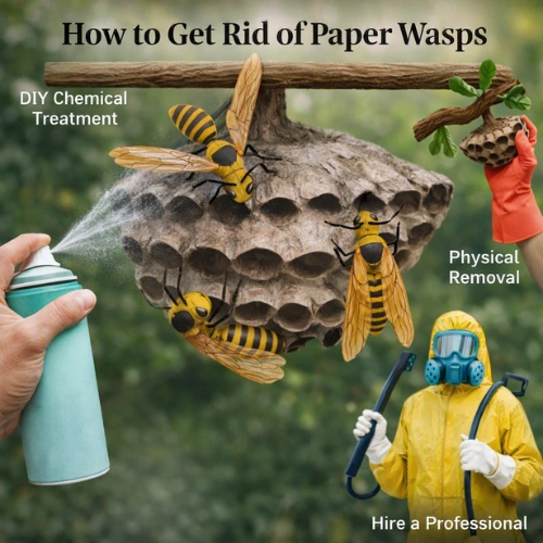 Way to Get Rid of a Wasp Nest