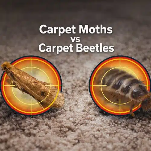 Carpet Moths vs Carpet Beetles