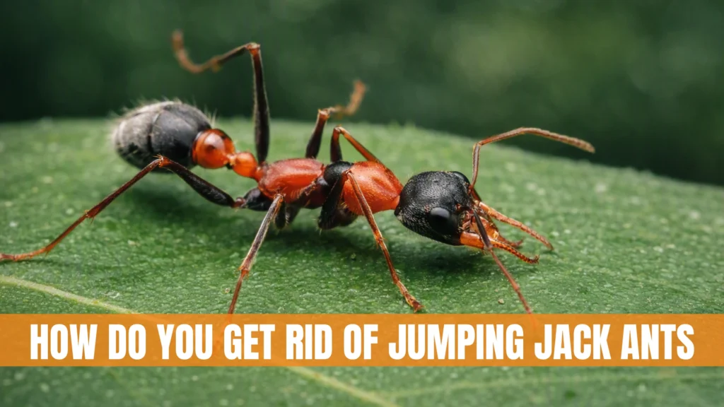 How do you get rid of Jumping Jack Ants
