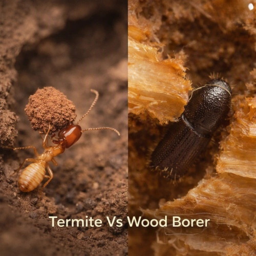 Termites Vs Wood Borers