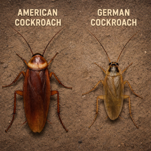 American Cockroach vs German Cockroach