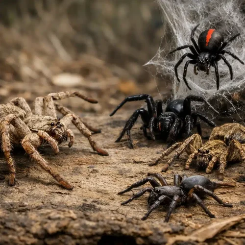 Huntsman Spiders vs Other Common Australian Spiders