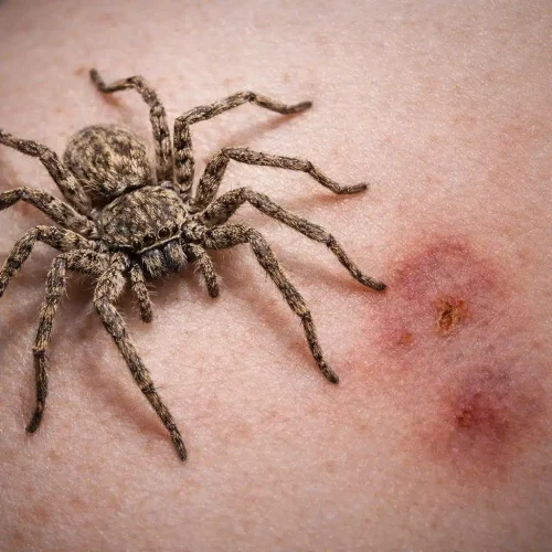 Huntsman Spider Bites
