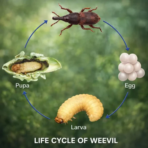 Life Cycle Of Weevil