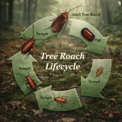 Tree Roach Life Cycle