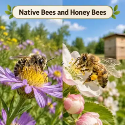 Difference Between Native Bees and Honey Bees Of Australia