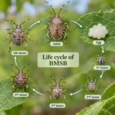 Life Cycle of Stink Bugs